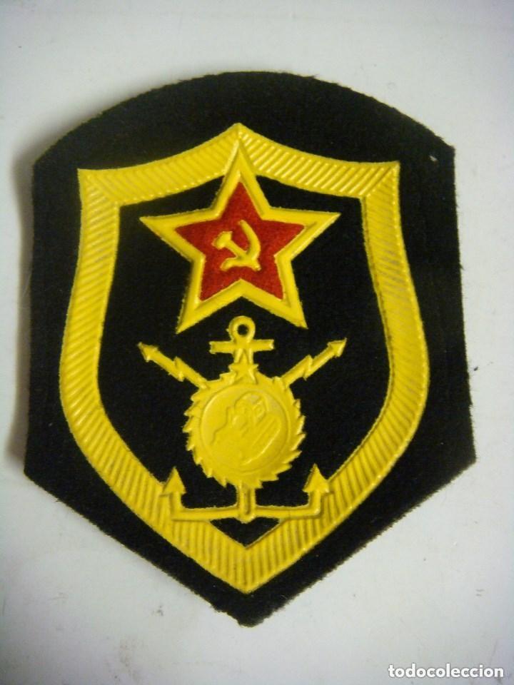 Militaria: PARCHE DE TELA DE CCCP