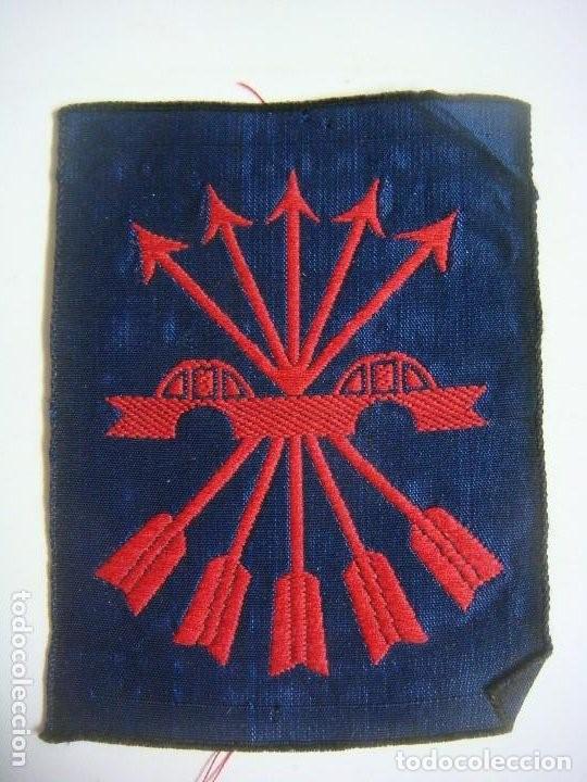 Militaria: PARCHE DE TELA DE FALANGE