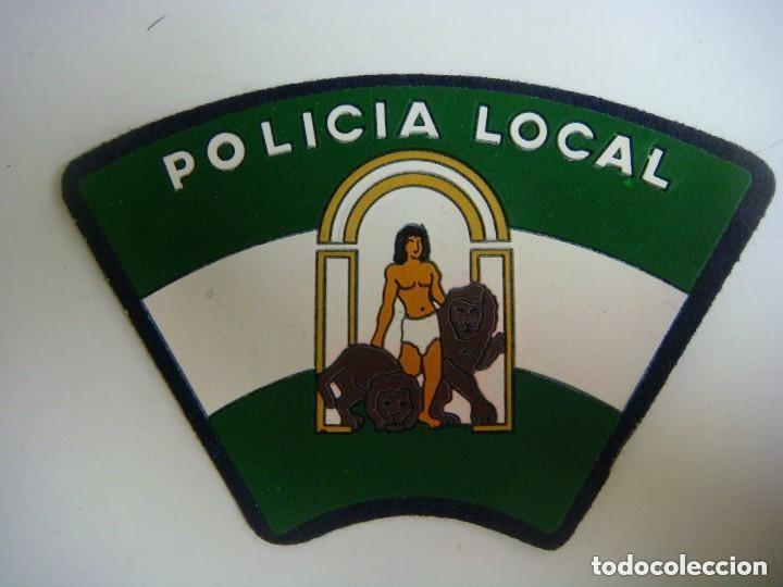 Military Antiques: PARCHE DE TELA DE POLICIA LOCAL ANDALUCIA