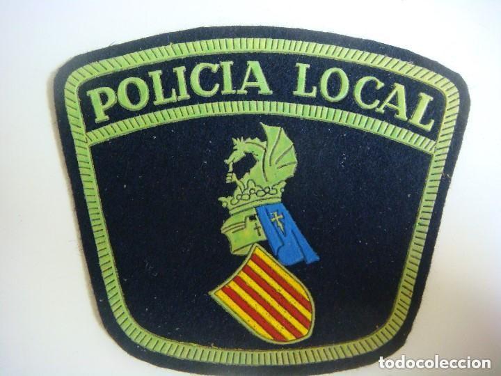 Military Antiques: PARCHE DE TELA POLICIA LOCAL DE COMUNIDAD VALENCIANA