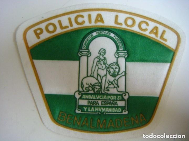 Military Antiques: PARCHE DE TELA POLICIA LOCAL DE BENALMADENA