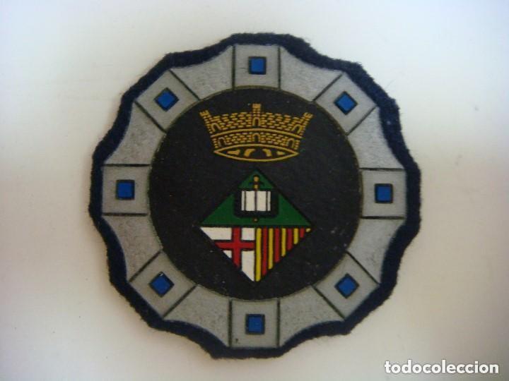 Military Antiques: PARCHE DE TELA POLICIA LOCAL DE FRANCESES DEL VALLES