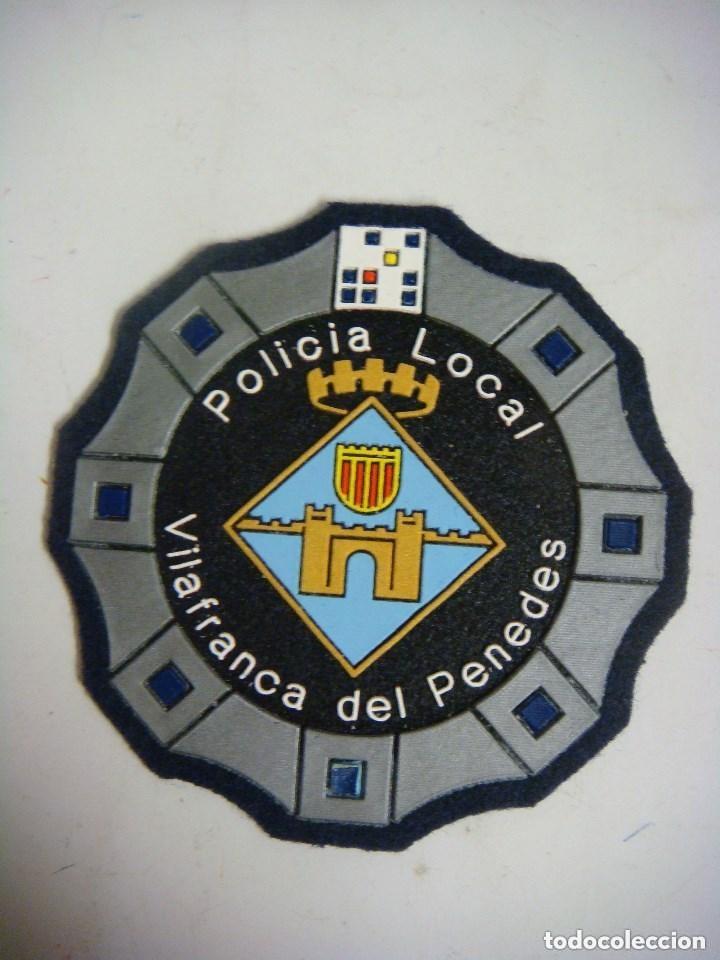 Military Antiques: PARCHE DE TELA DE POLICIA LOCAL VILLAFRANCA DEL PENEDES