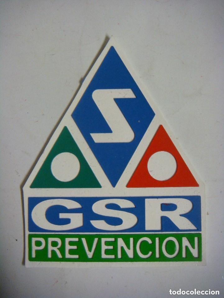Military Antiques: PARCHE DE TELA GSR PREVENCION