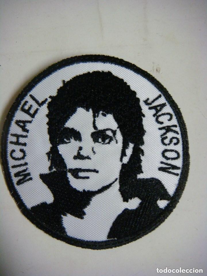Military Antiques: PARCHE DE TELA MICHAEL JACKSON.