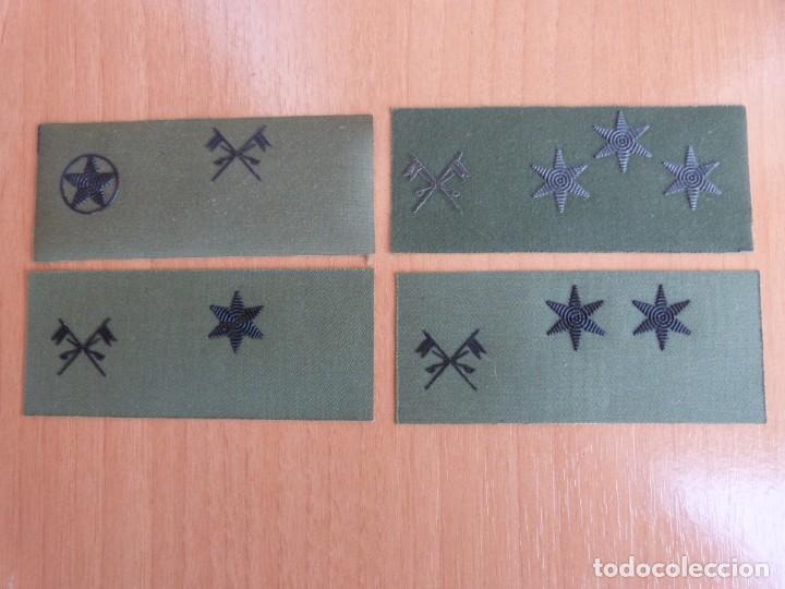 Military Antiques: 4 PARCHES GRADUACION CABALLERIA PARCHE