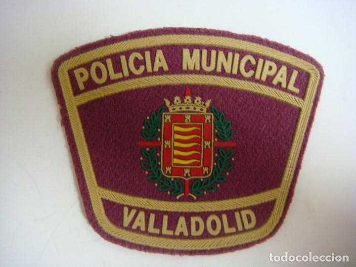 Militaria: PARCHE DE TELA POLICIA MUNICIPAL DE VALLADOLID