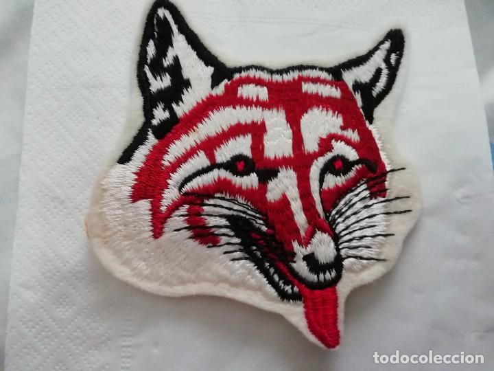 Militaria: Parche tela bordado zorro