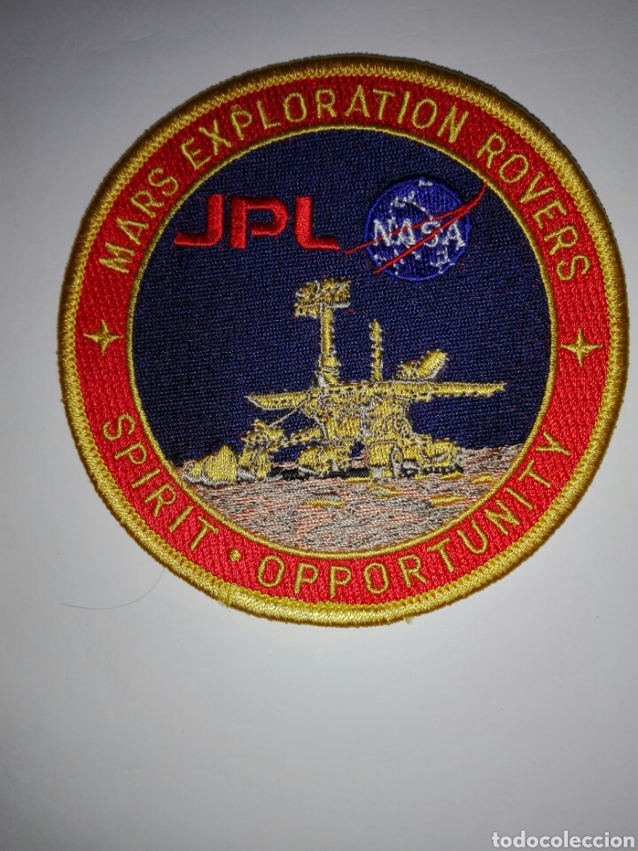 parche nasa jpl tela bordado - mars exploration - Buy Military patches on  todocoleccion