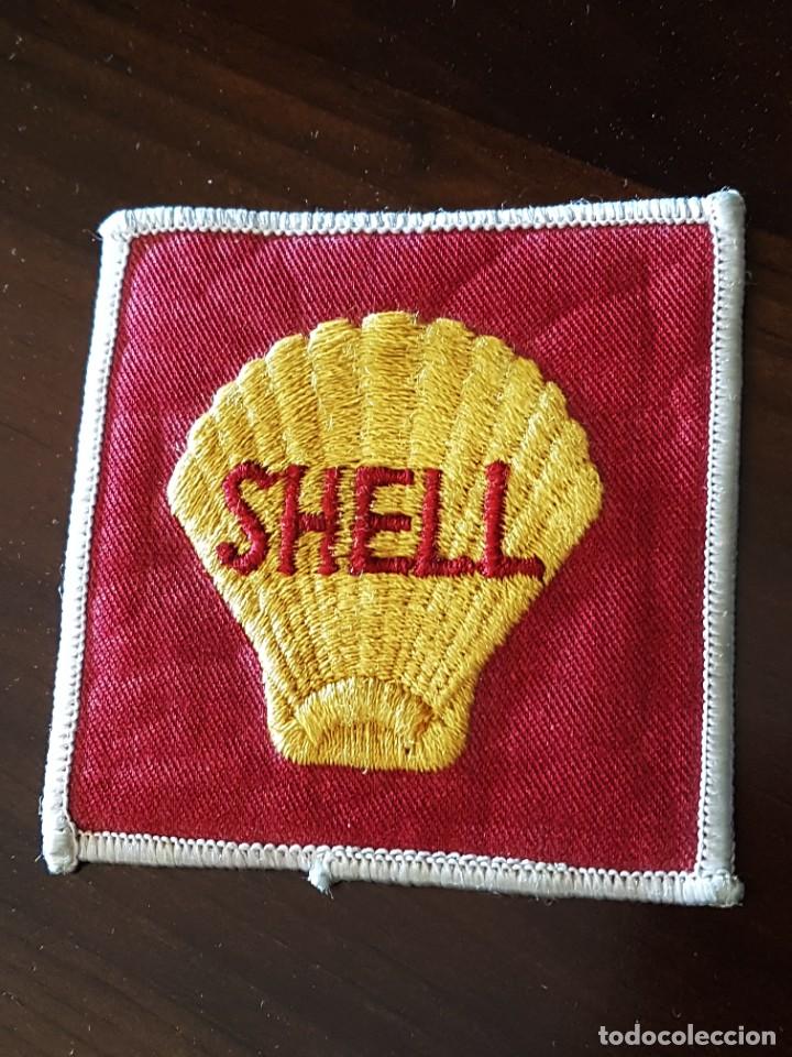 Militaria: PARCHE DE TELA CON EL EMBLEMA SHELL. A&Ntilde;O 1961