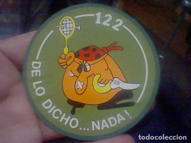 Military Antiques: ALA 12 122 ESCVADRON DE LO DICHO NADA EJERCITO AIRE PARCHE MILITAR PLASTICO 9 CMS *