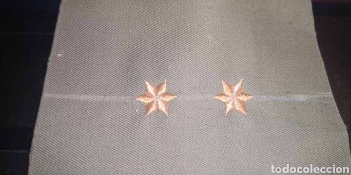 Militaria: Estrellas bordadas