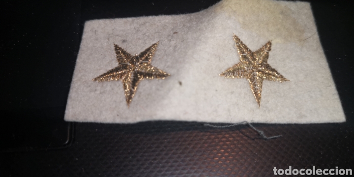 Militaria: Estrellas bordadas - Foto 1