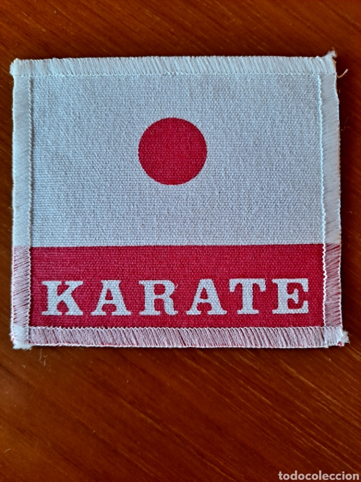 Military Antiques: Parche de tela Karate