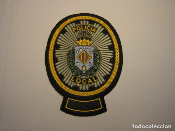 Militaria: Parche de policia local. - Foto 1