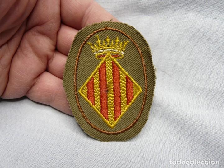 Militaria: PARCHE DE TELA DEL CUERPO DE EJ&Eacute;RCITO DEL TURIA - GUERRA CIVIL