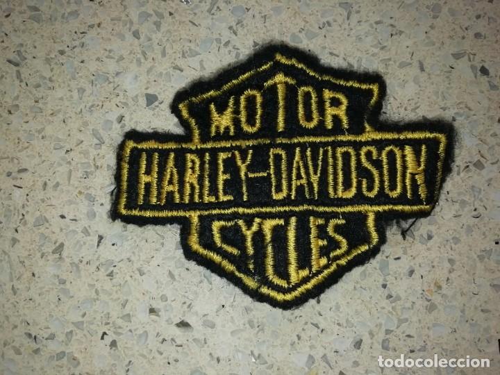 Militaria: Parche tela harley Davidson - Foto 1