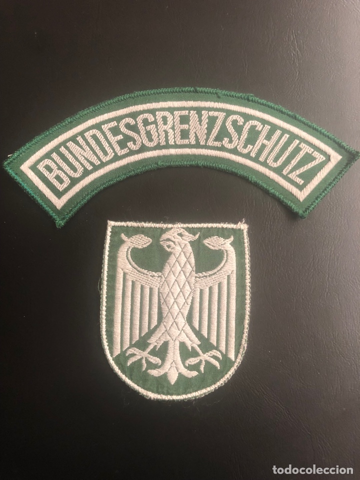 Militaria: PARCHES POLIC&Iacute;A ALEMANA POLIZEI ANTIDISTURBIOS