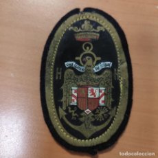 Militaria: ANTIGUO ESCUDO BOINA O PECHO, DE LA MARINA, ÉPOCA FRANCO, 8,5 CM. Lote 285804453