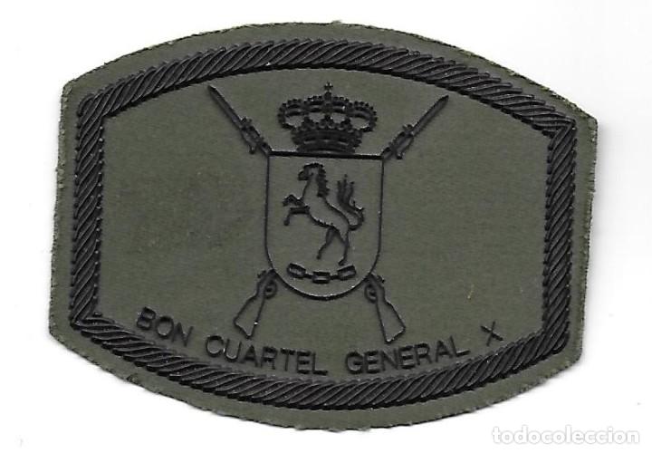 Militaria: parche pecho EJERCITO BATALLON CUARTEL GENERAL X - Foto 1