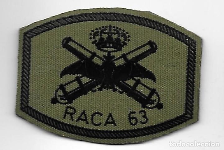 Militaria: parche pecho EJERCITO RACA 63 - Foto 1