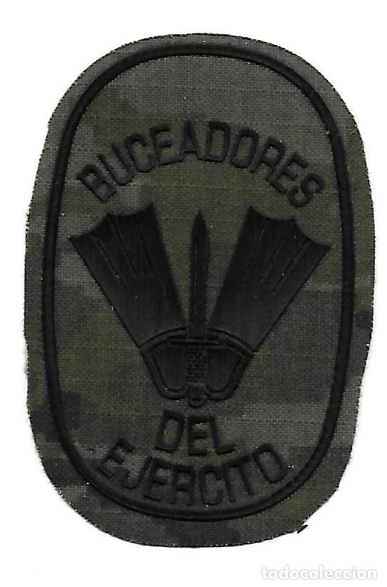 Militaria: parche BUCEADORES DEL EJERCITO PIXELADO VERDE - Foto 1