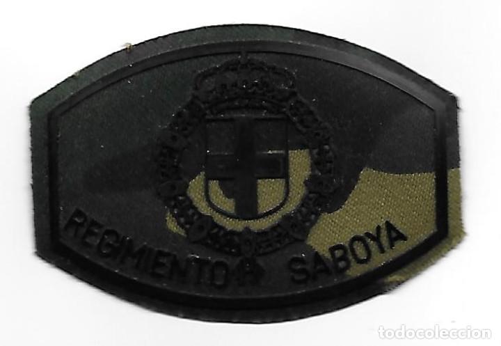 Militaria: parche pecho EJERCITO REGIMIENTO SABOYA - Foto 1