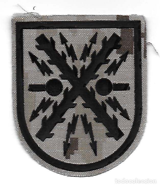 Militaria: parche ET TRANSMISIONES ARIDO PIXELADO - Foto 1
