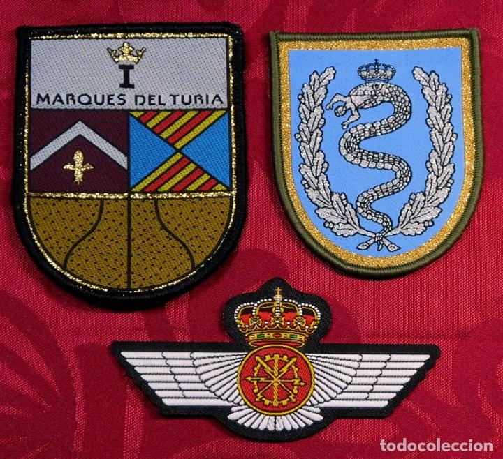 GEMELOLANDIA PARCHE BANDERA DE ESPAÑA EJERCITO DEL AIRE - PARCHE BANDERA DE  ESPAÑA - PARCHES BORDADOS PARA PLANCHAR - PARCHES DE CALIDAD PARA PLANCHAR  Gemelolandia