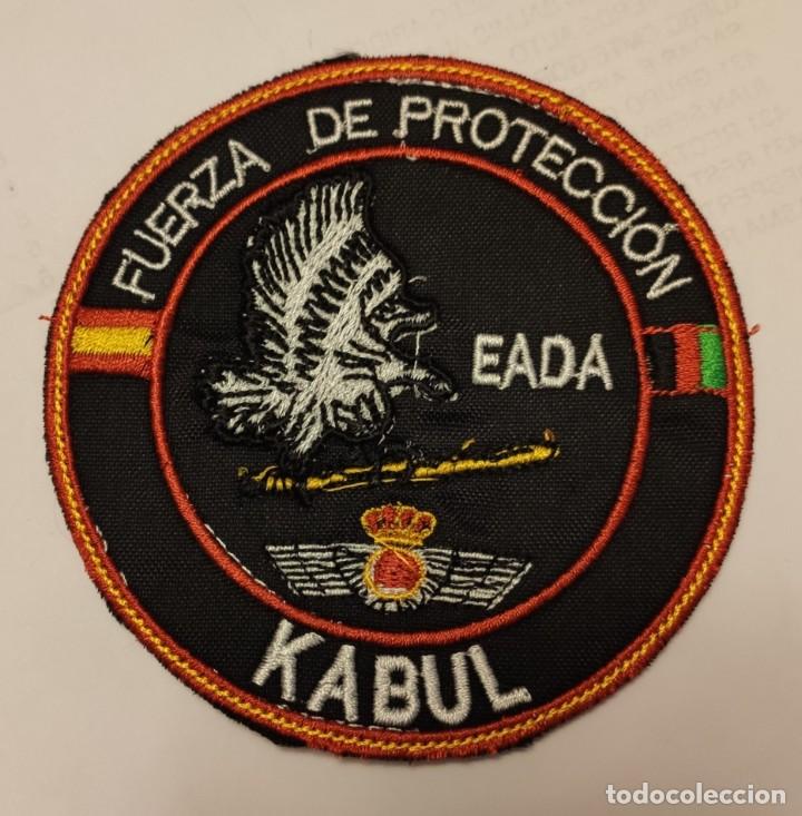 Militaria: PARCHE EMBLEMA BORDADO FUERZA DE PROTECCI&Oacute;N EADA KABUL