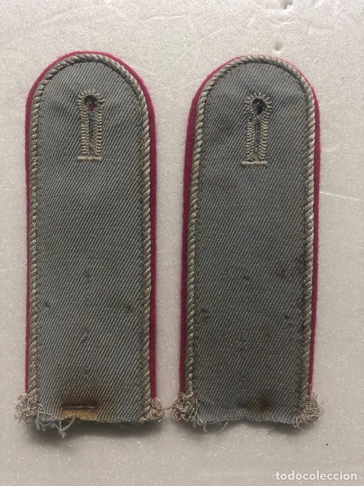 Militaria: HOMBRERAS BUNDESWEHR SOLDADO DE TROPAS VETERINARIAS