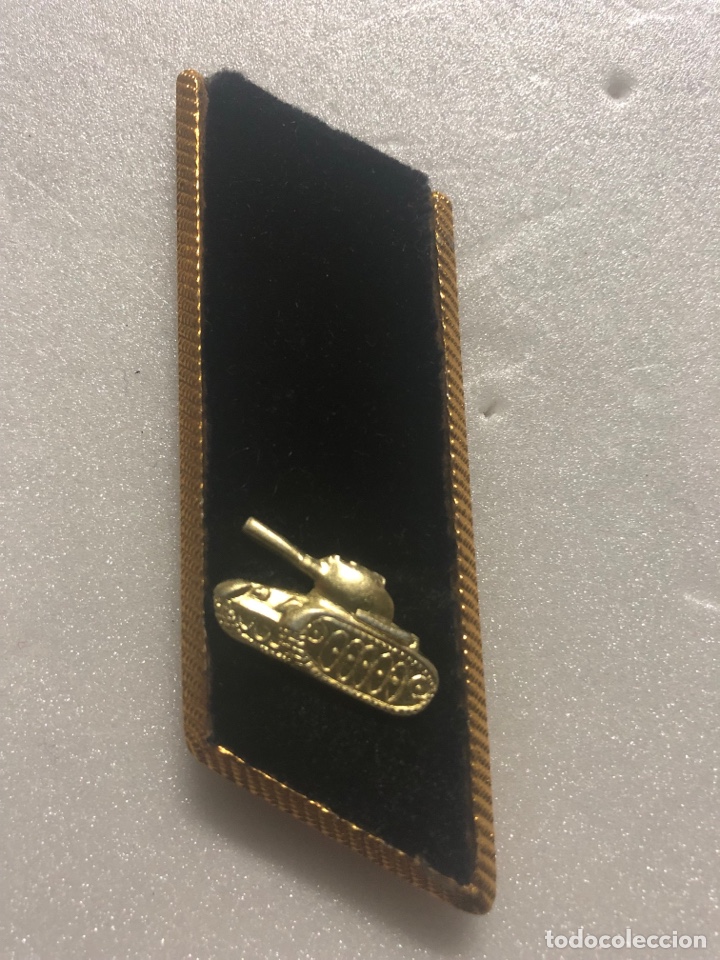 Militaria: DISTINTIVO DE CUELLO TANQUES PANZER