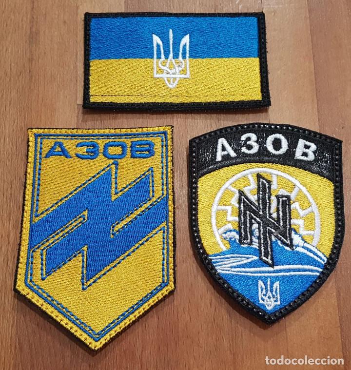 set 3 parches, ucrania ukraine parche bordado y - Kaufen Militärische ...