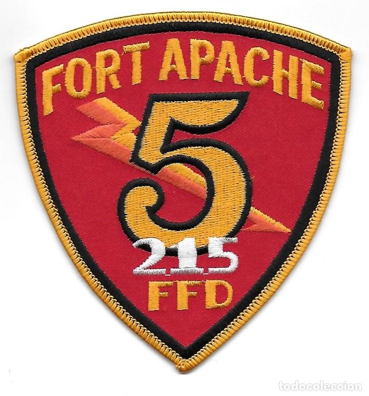 Militaria: parche BOMBERO USA FORT APACHE - Foto 1
