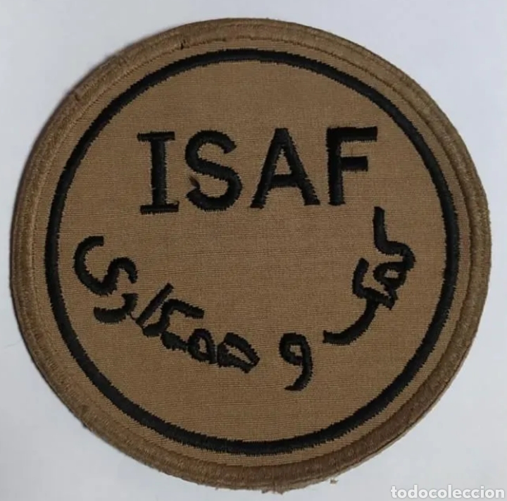 Military Antiques: PARCHE EMBLEMA DE BRAZO BORDADO &Aacute;RIDO ORIGINAL FABRICACI&Oacute;N LOCAL EN AFGANIST&Aacute;N CON VELCRO 9 CMS
