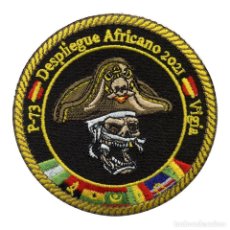 Militaria: PARCHE ARMADA - P-73 VIGIA - DESPLIEGUE AFRICANO 2021. Lote 341149023