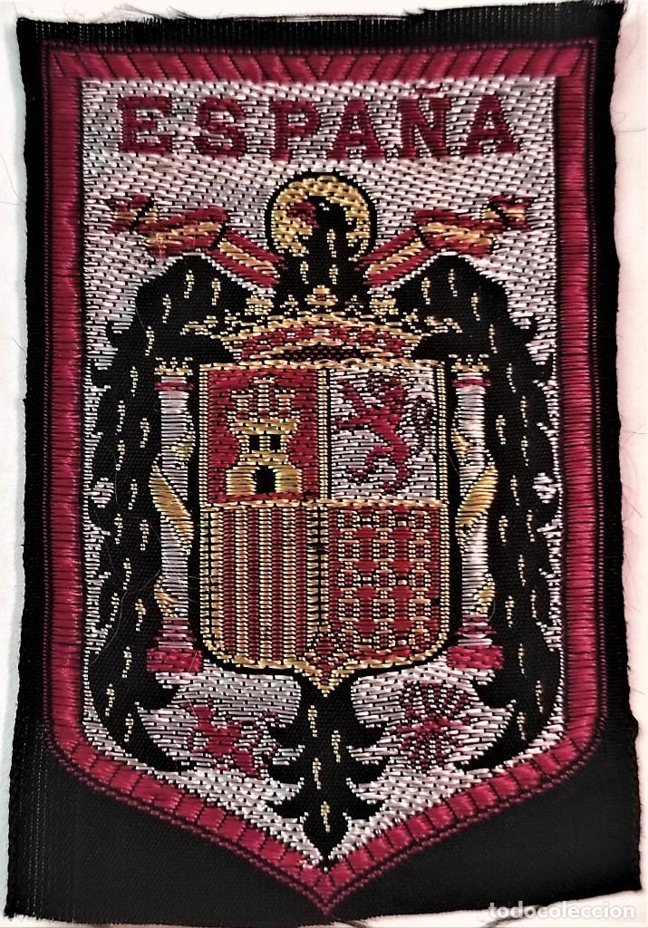 Militaria: PARCHE ESPA&Ntilde;A BORDADO - Foto 1