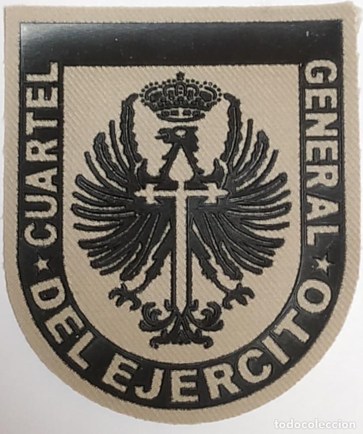 Militaria: PARCHE EMBLEMA DE BRAZO &Aacute;RIDO DEL CUARTEL GENERAL DEL EJ&Eacute;RCITO CON VELCRO