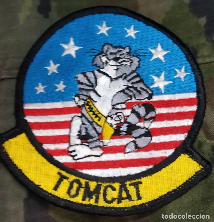 Militaria: PARCHE EMBLEMA U.S.A. TOMCAT - Foto 1