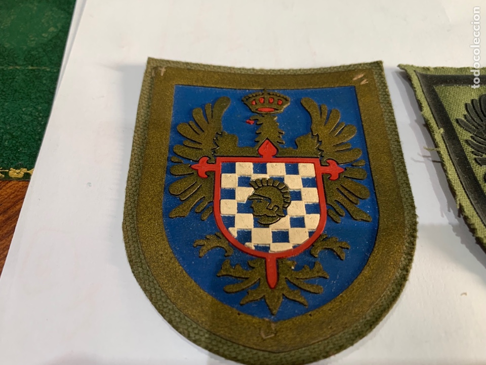 Militaria: 2 parches ej&eacute;rcito Espa&ntilde;ol - Foto 2