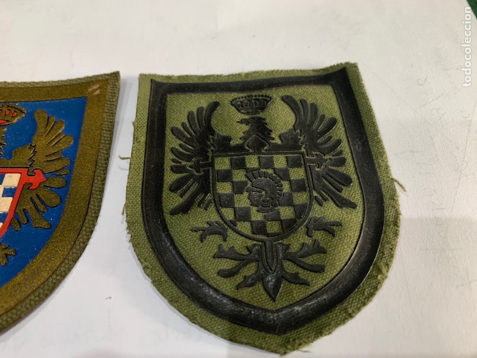 Militaria: 2 parches ej&eacute;rcito Espa&ntilde;ol - Foto 3