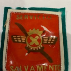 Militaria: RARO PARCHE ÉPOCA DE FRANCO - SERVICIO SALVAMENTO-. Lote 346008688