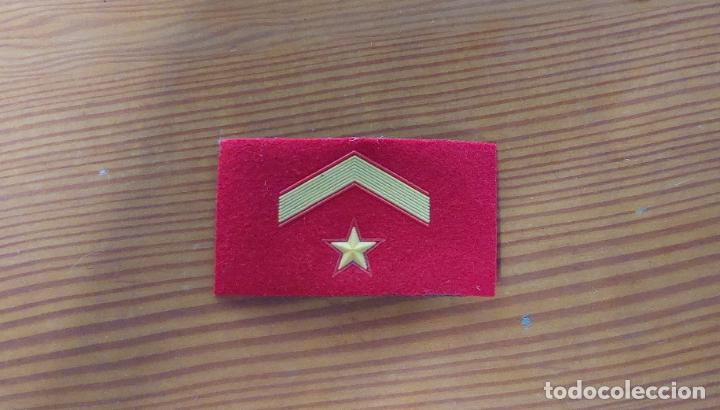 Militaria: PARCHE DIVISA DE REGULARES SUBTENIENTE - Foto 1
