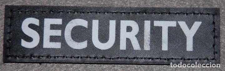 Militaria: PARCHE RECTANGULAR SECURITI - Foto 1