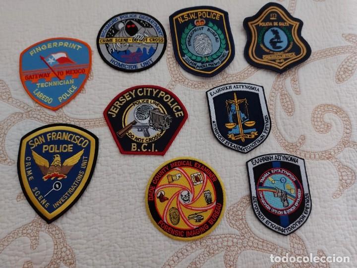 Militaria: Lote parches policia - Foto 1