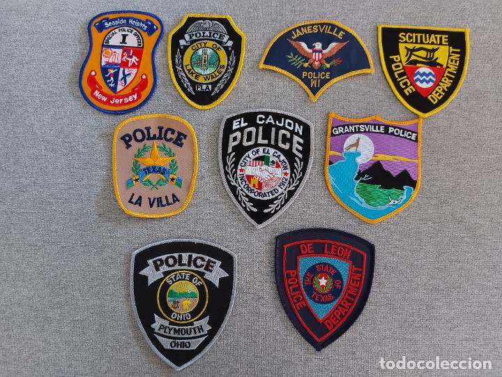 Militaria: Lote parches policia - Foto 1