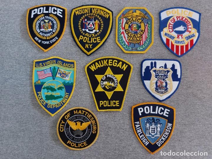 Militaria: Lote parches policia - Foto 1