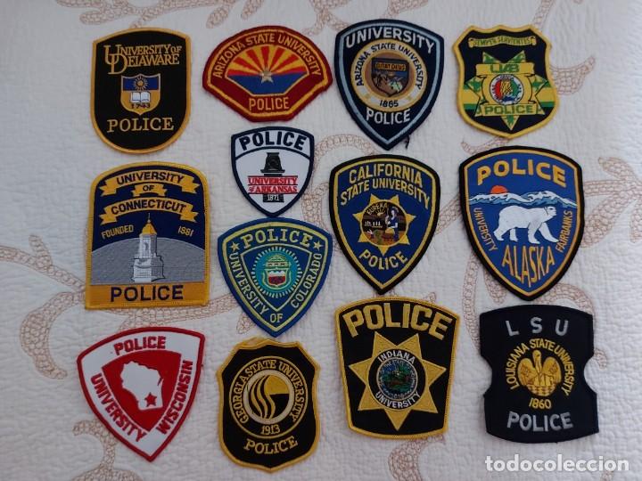 Militaria: Lote parches policia - Foto 1