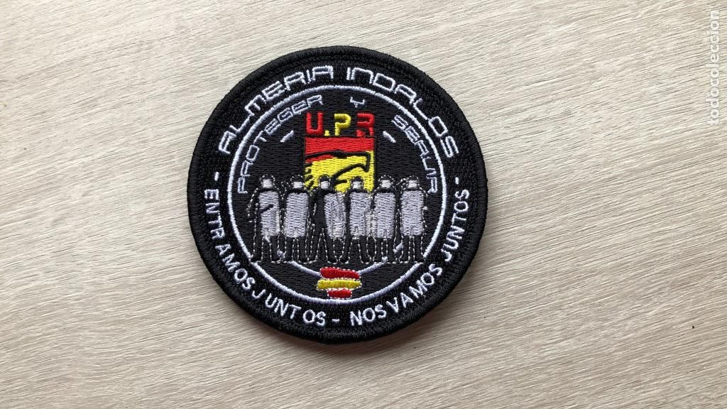 Militaria: Parche Polic&iacute;a Nacional - UPR Almeria