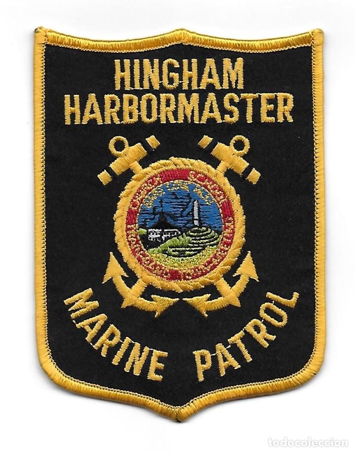 Militaria: parche POLICIA USA HINGHAM - Foto 1
